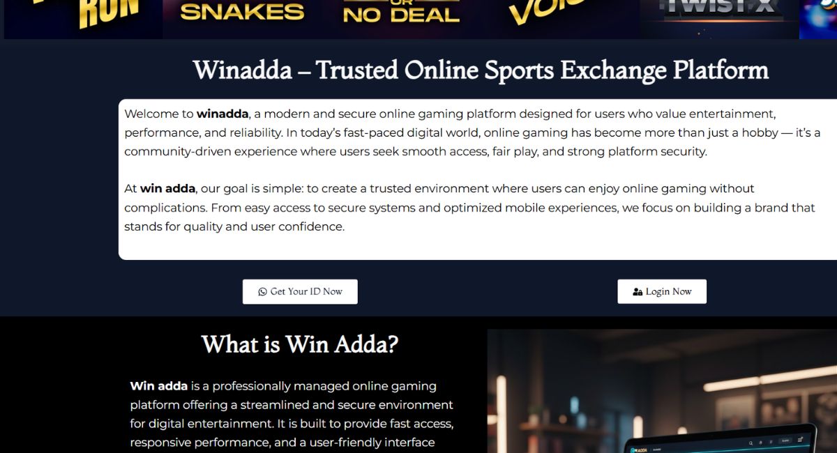 winaddaonline.net Portfolio